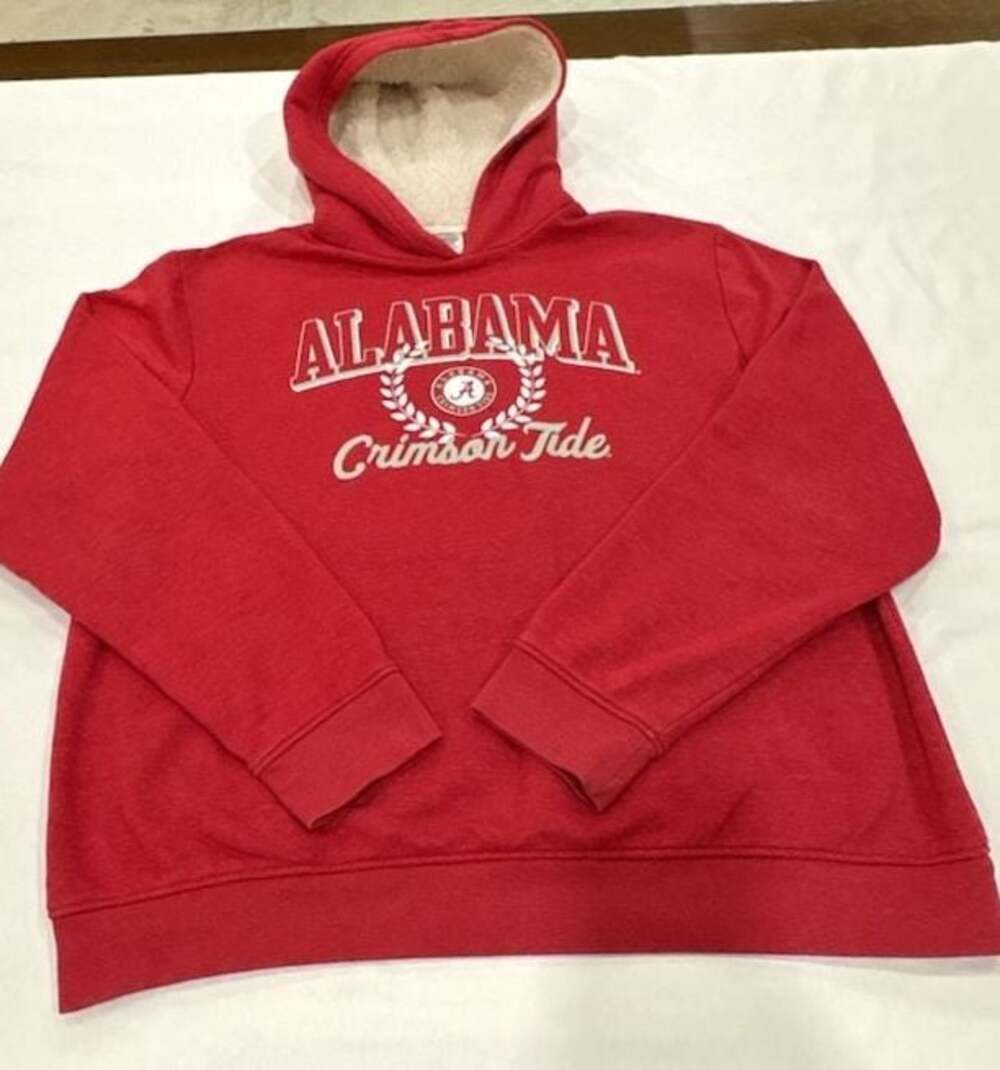 ProEdge Knights Apparel Alabama Crimson Tide Sherpa Lined Pullover Hoodie